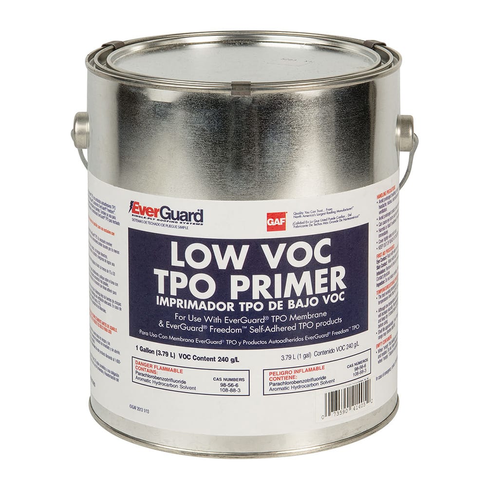EverGuard® TPO Low VOC Primer GAF Commercial Roofing