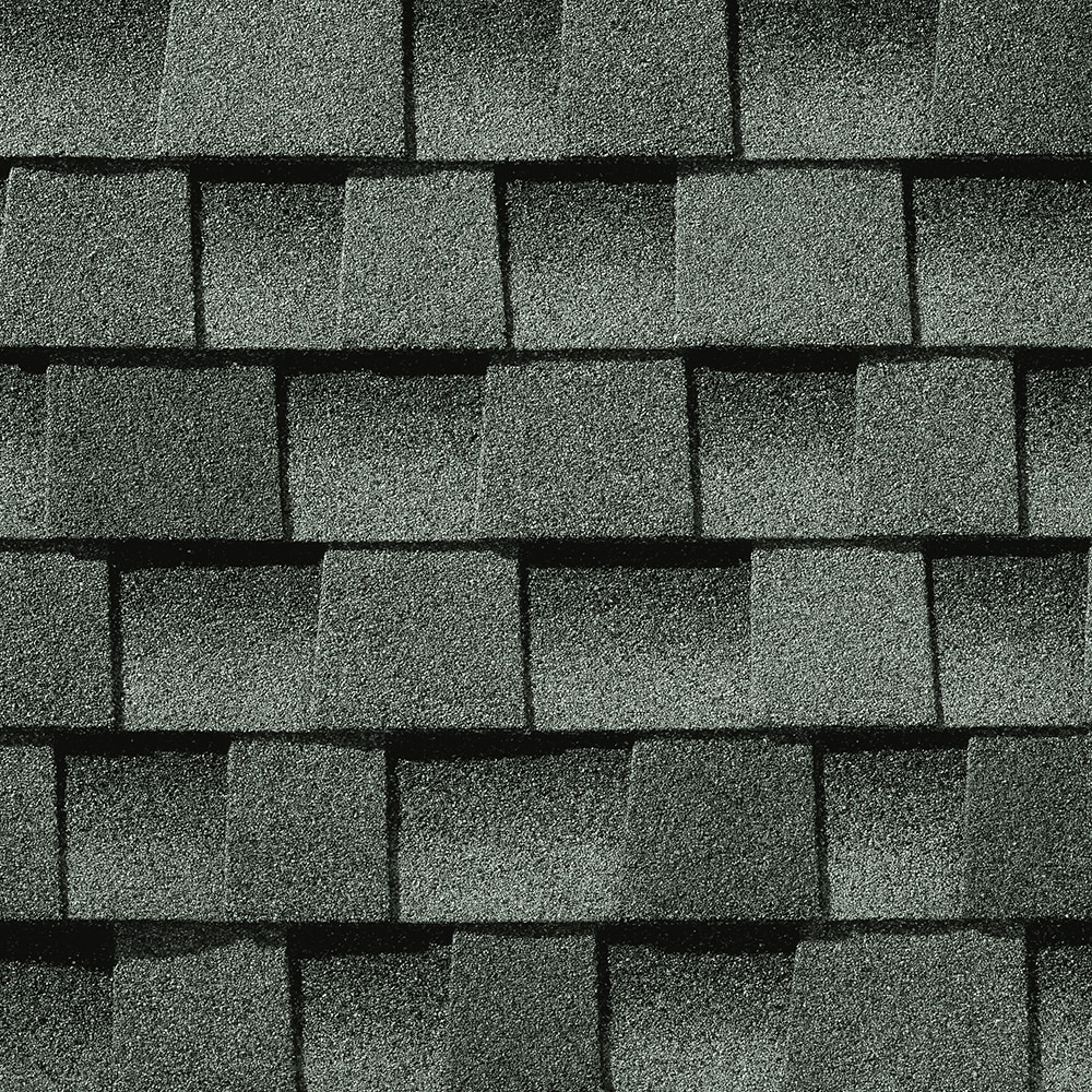 GAF Timberline AS II shingles in Slate, colour swatch
