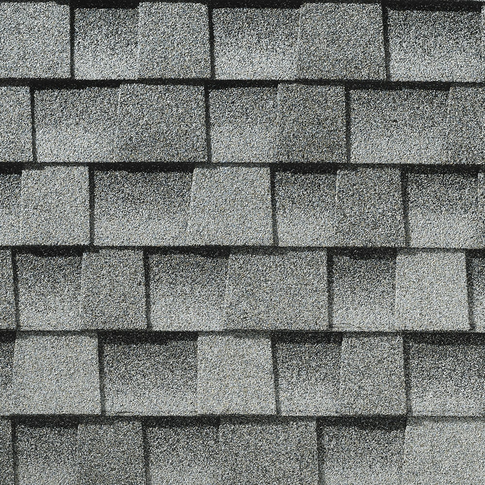 GAF Timberline HDZ shingles in Birchwood, colour swatch