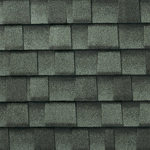 GAF Timberline UHDZ shingles in Slate, colour swatch
